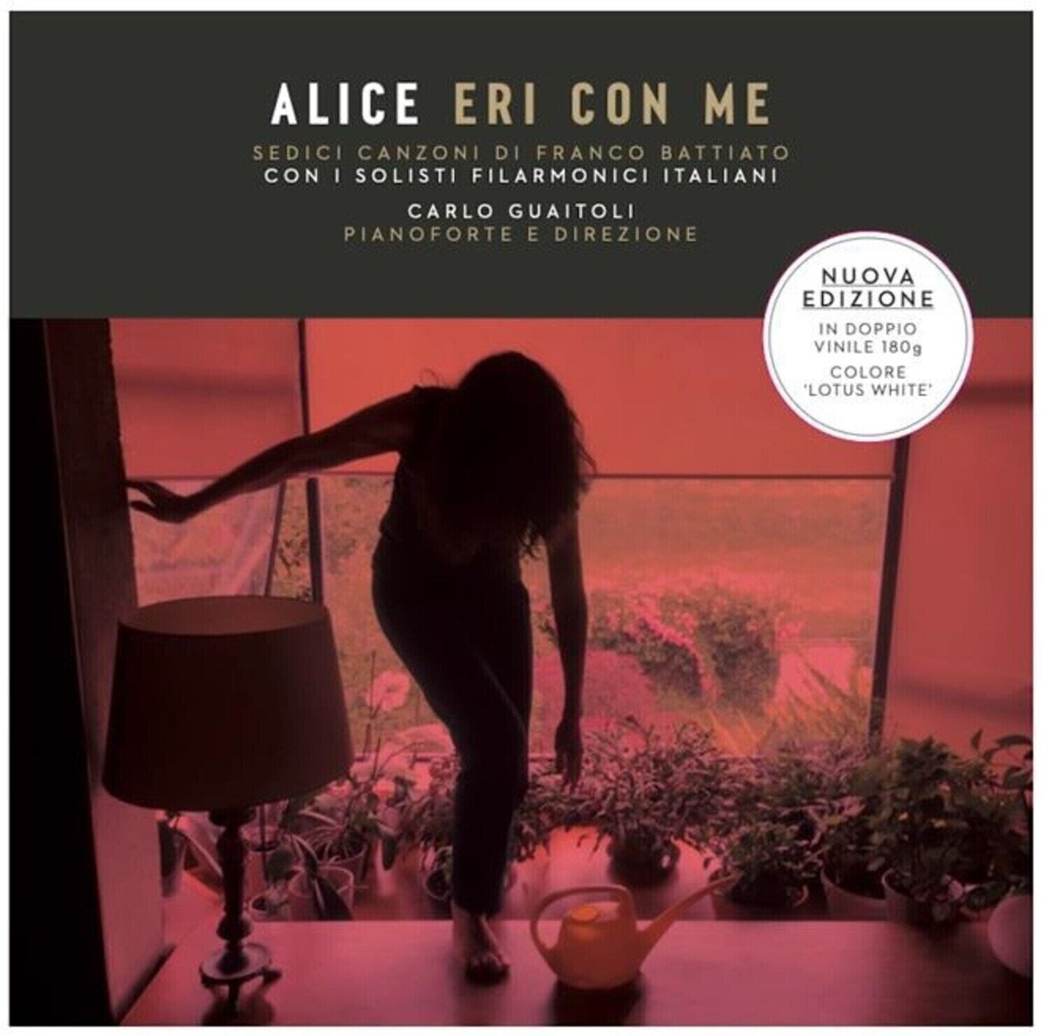 Disco de vinil Alice & I Solisti Filarmonici Italiani - Eri Con Me (; Lotus White Coloured) (180 g) (2 LP)