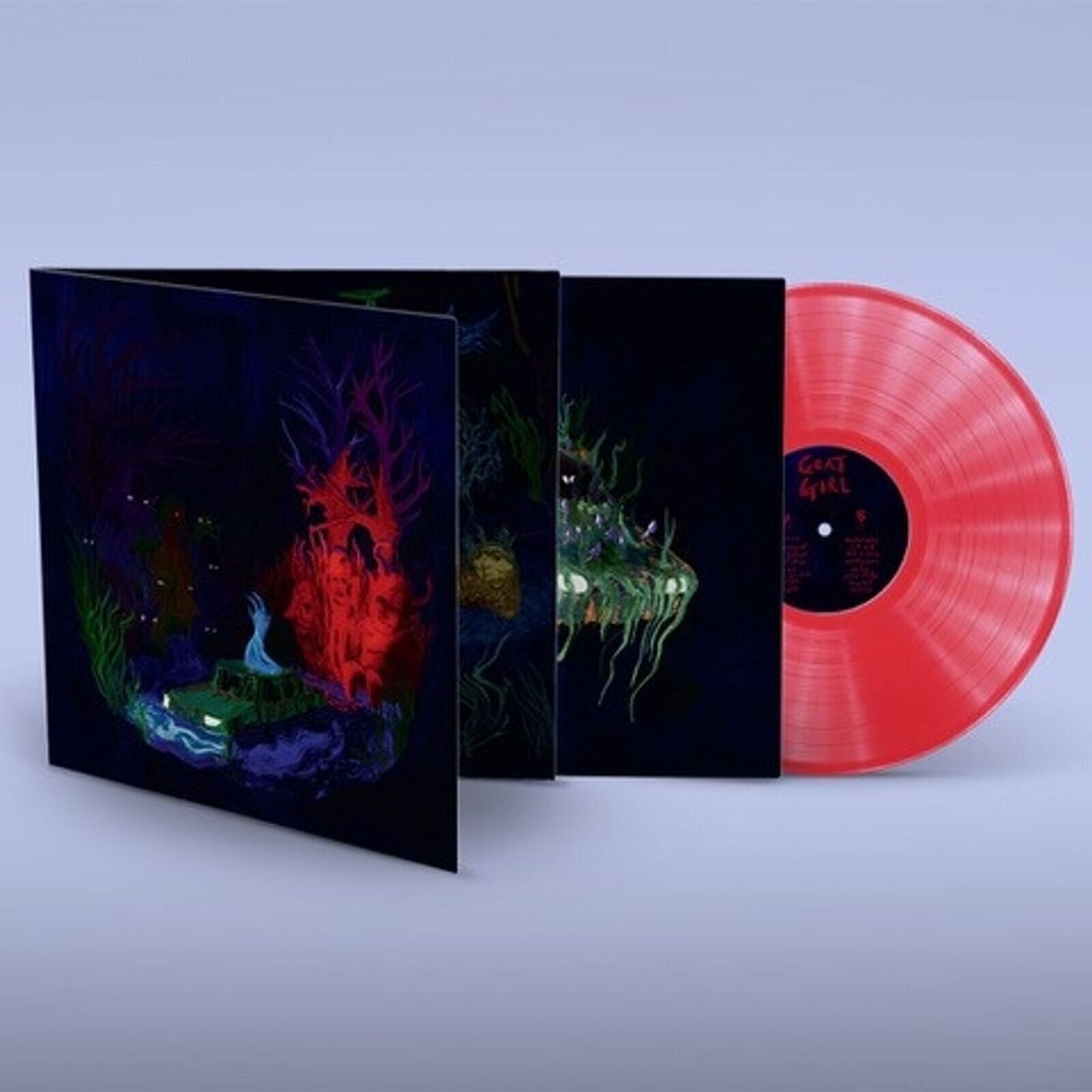 Disc de vinil Goat Girl - Below The Waste (Limited Edition) (Clear Red Coloured) (LP)