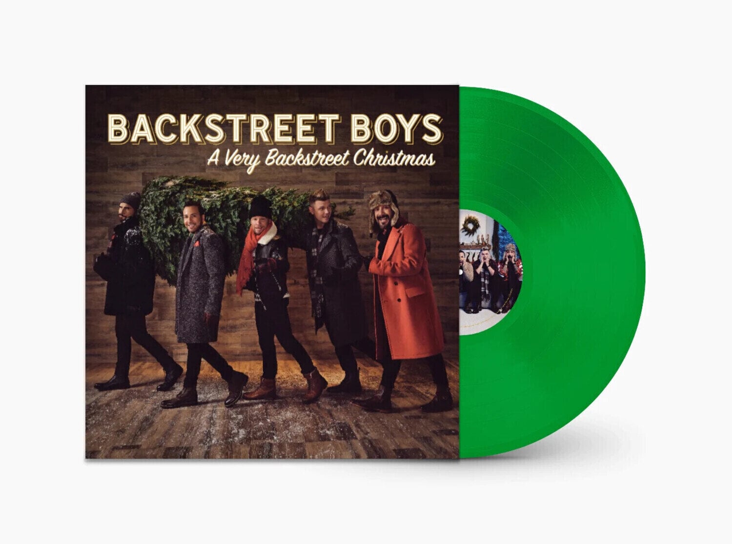 Płyta winylowa Backstreet Boys - A Very Backstreet Christmas (Limited Edition) (Transparent Emerald Green Coloured) (LP)