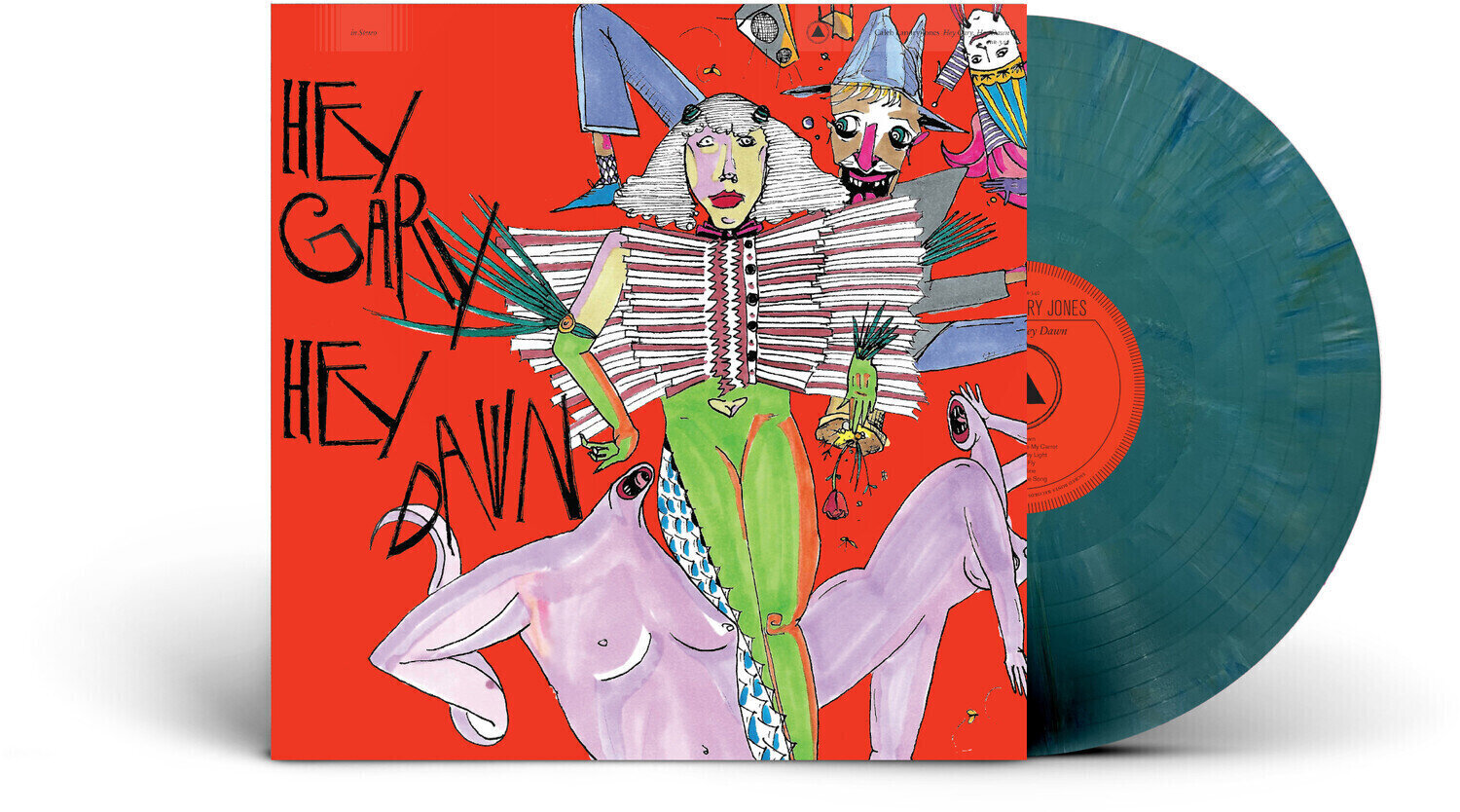 Vinyylilevy Caleb Landry Jones - Hey Gary, Hey Dawn (Jade Eco Mix Coloured) (LP)