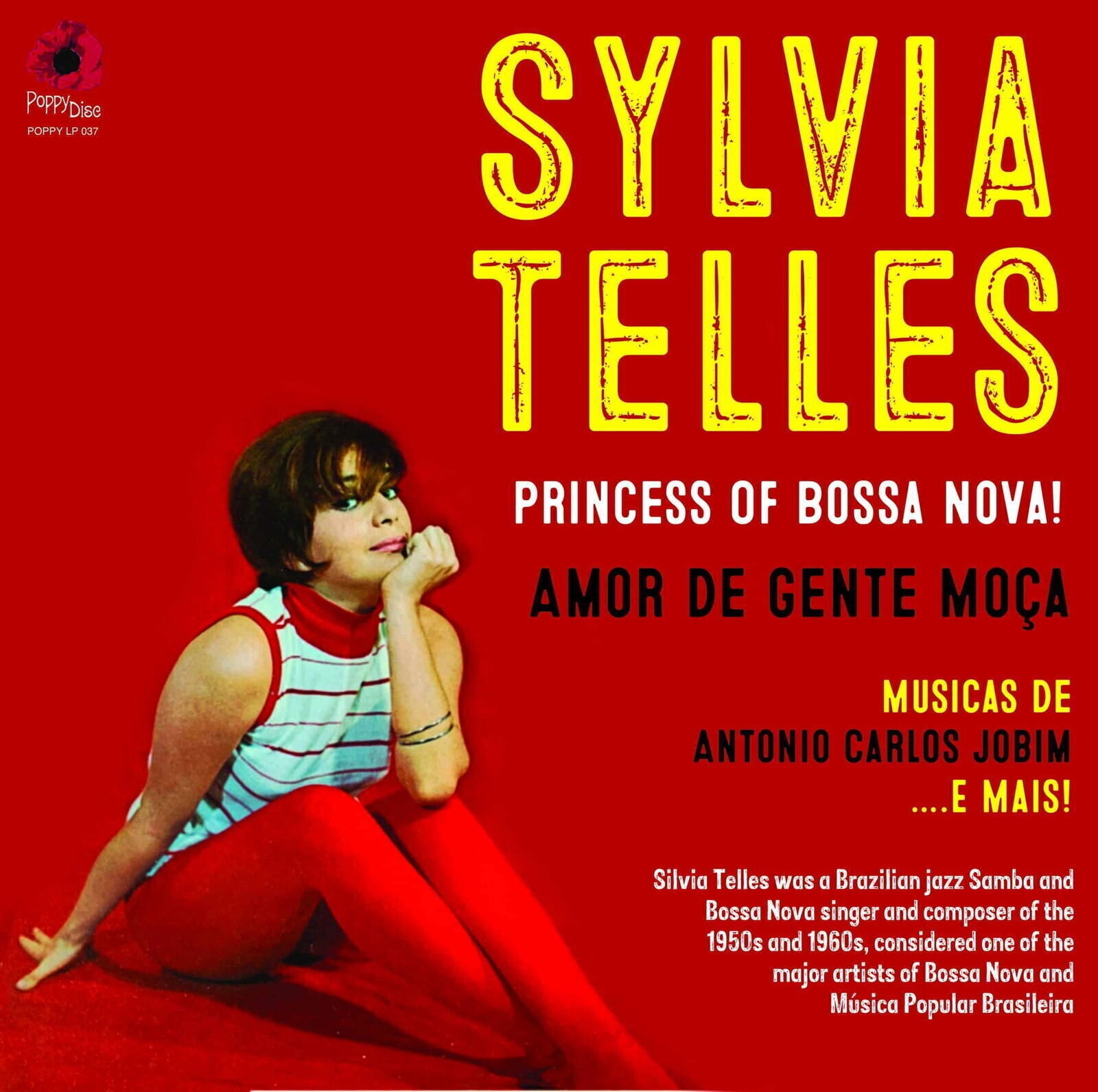 Disco de vinil Sylvia Telles - Princess Of Bossa Nova! : Amor De Gente Moça : Musicas De Antonio Carlos Jobim .... E Mais! (2 LP)
