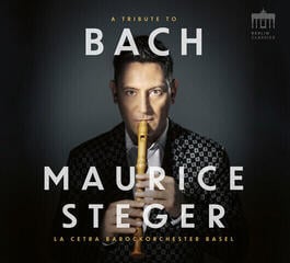 Vinyl Record Johann Sebastian Bach & Maurice Steger & La Cetra Barockorchester Basel - A Tribute To Bach (2 LP)