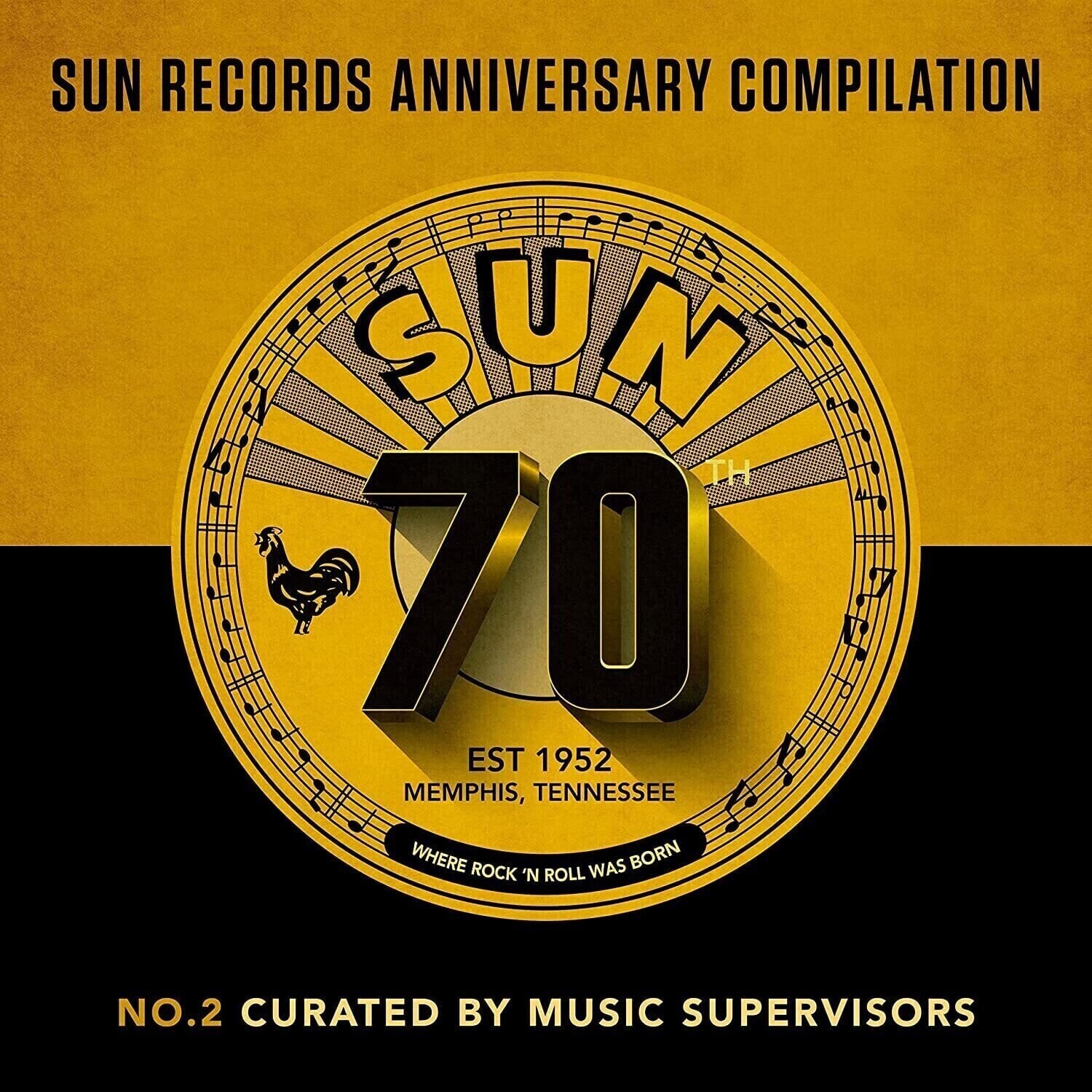 Disque vinyle Various Artists - Sun Records' 70th Anniversary Compilation Vol. 2 (Curated By Music Supervisors) (LP)