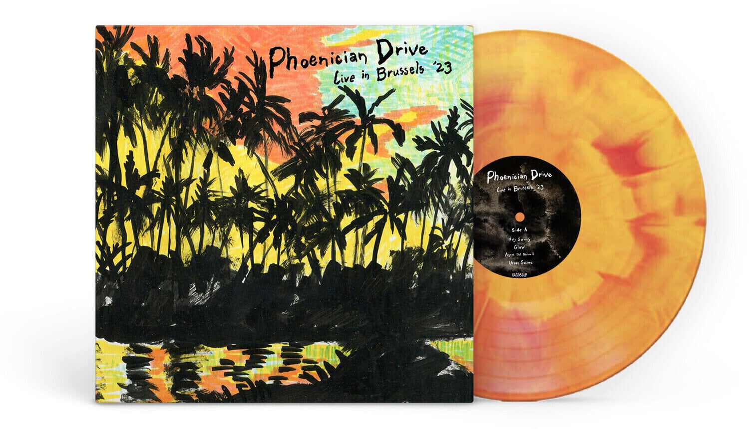 LP ploča Phoenician Drive - Live in Brussels '23 (Sunburst Coloured) (LP)