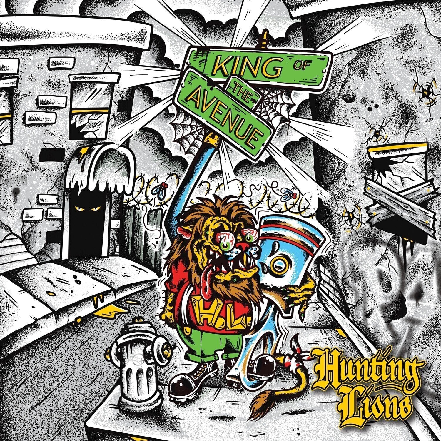 Грамофонна плоча Hunting Lions - King Of The Avenue (LP)