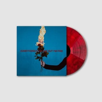 Disco de vinilo As December Falls - Everyting's On Fire But I'm Fine (Limited Edition) (Red Marbled Coloured) (LP) - 1