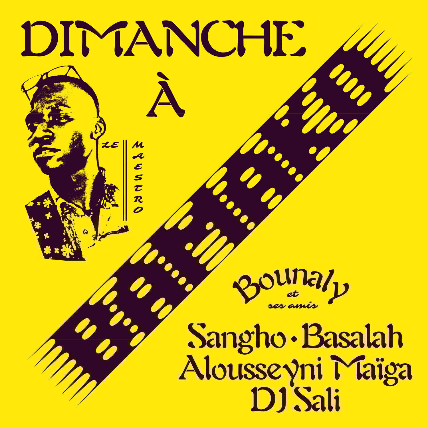 LP ploča Bounaly & Sangho & Basalah & Alousseyni Maïga & DJ Sali - Dimanche À Bamako (LP)