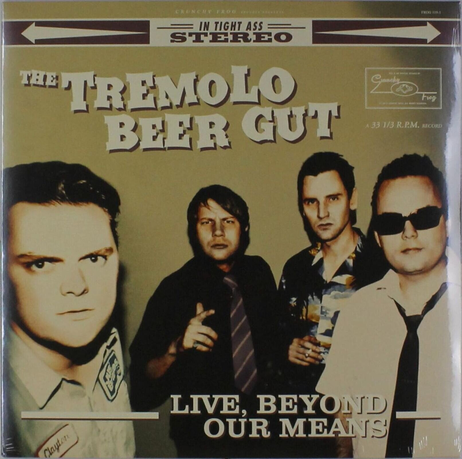 Vinilinė plokštelė The Tremolo Beer Gut - Live, Beyond Our Means (LP)