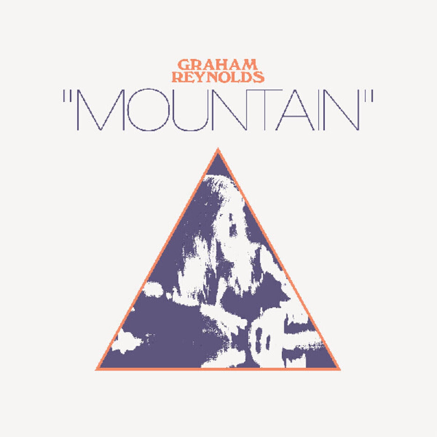 Vinylskiva Graham Reynolds - Mountain (Limited Edition) (Purple/White Splatter . Die Cut Sleeve Coloured) (LP)