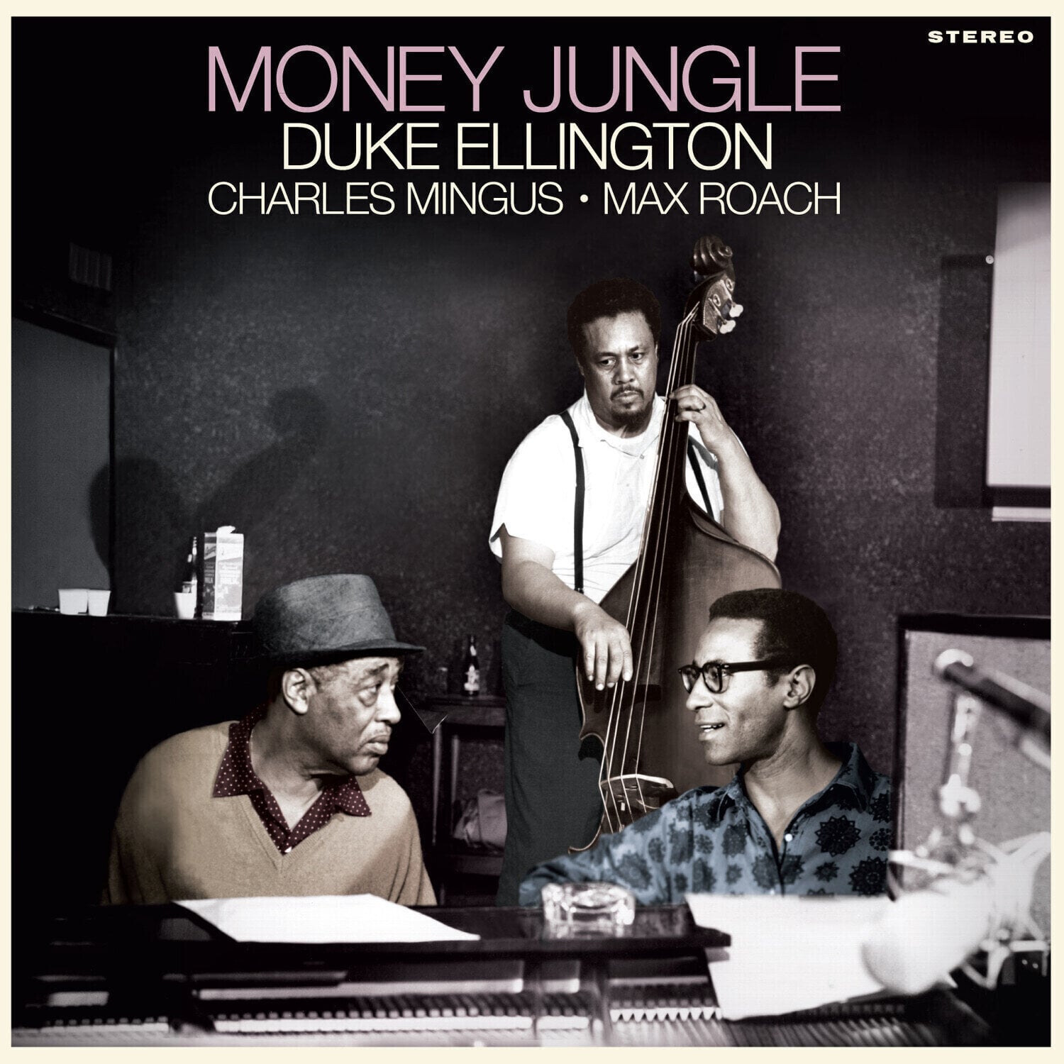 Disque vinyle Duke Ellington & Charles Mingus & Max Roach - Money Jungle (Limited Edition) (Blue Coloured) (LP)