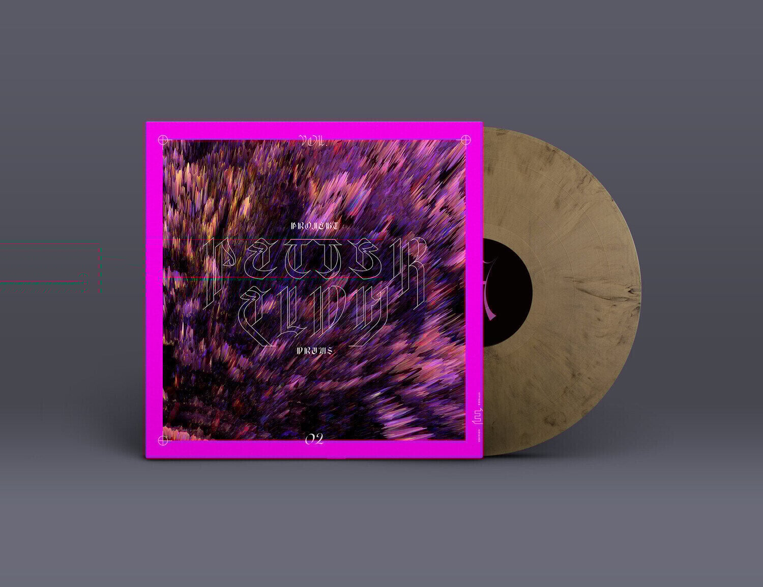 Vinyl Record Petter Eldh - Projekt Drums vol. 2 (Limited Edition) (Marbled Gold Coloured) (LP)
