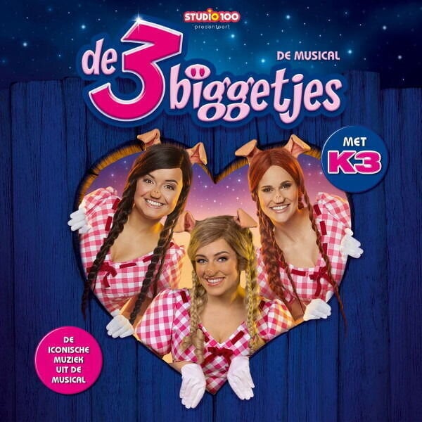 Vinyl Record K3 - De 3 Biggetjes De Musical (2 LP)