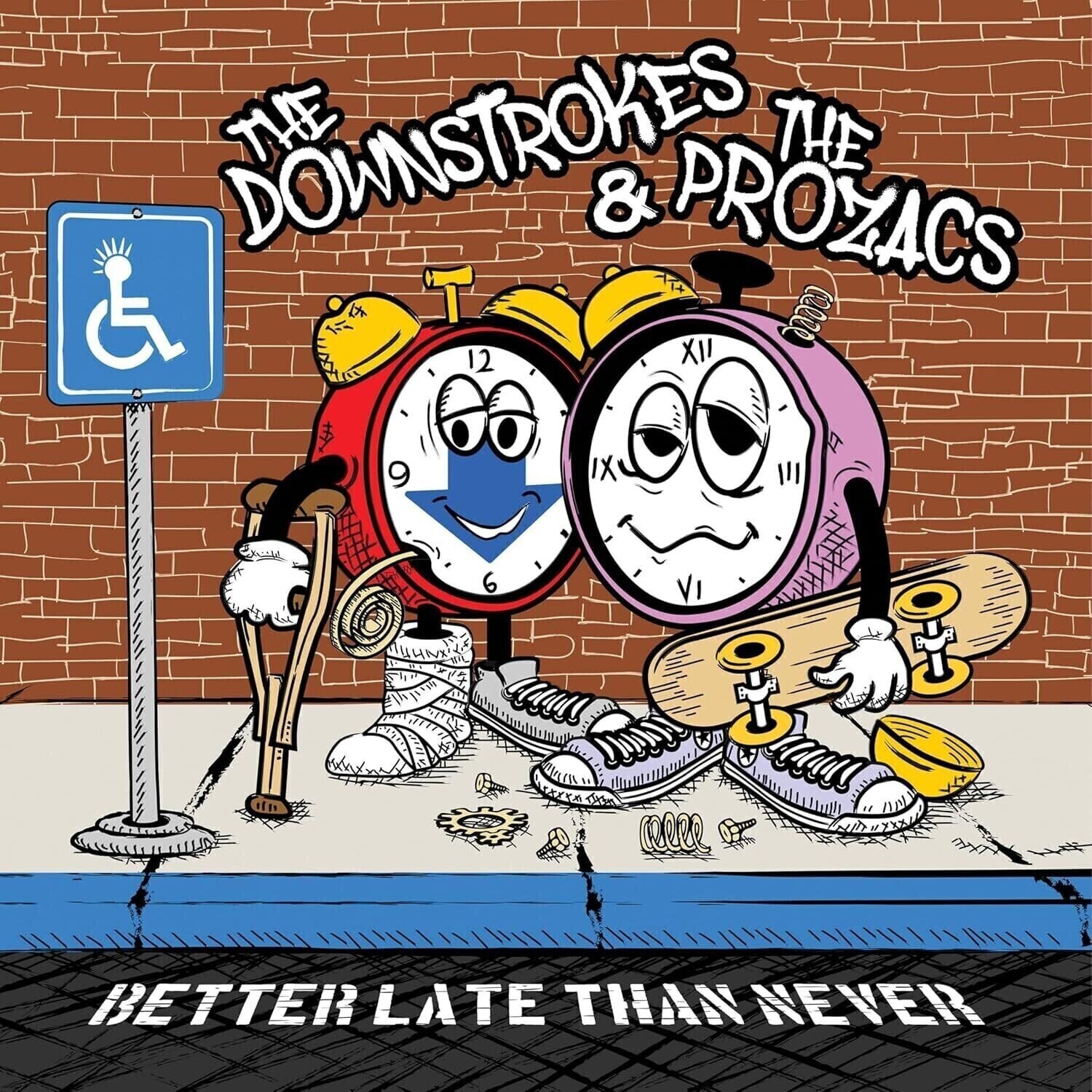 Vinylplate The Downstrokes & The Prozacs - Better Late Than Never (LP)