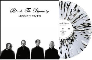 Disco de vinil Black Tie Dynasty - Movements (Limited Edition) (Black/White Splatter Coloured) (LP)