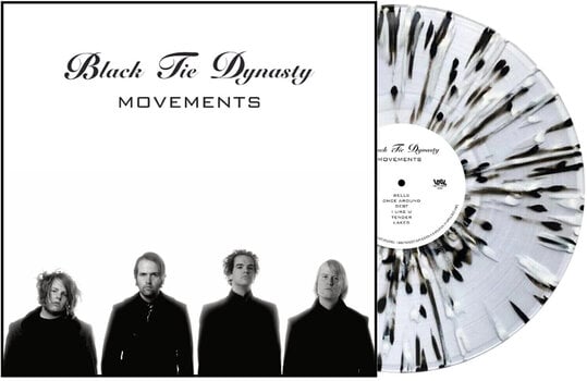 Disco de vinil Black Tie Dynasty - Movements (Limited Edition) (Black/White Splatter Coloured) (LP) - 1