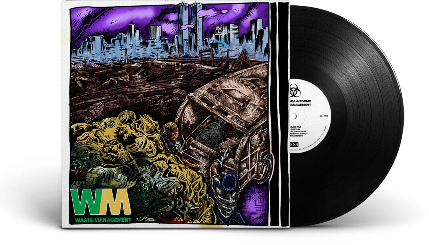 Δίσκος LP Theravada & Zoomo - Waste Management (LP)