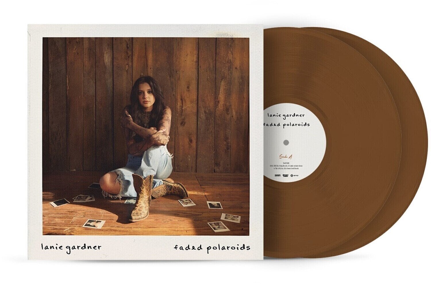 Disco de vinil Lanie Gardner - Faded Polaroids (Limited Edition) (Opaque Brown Coloured) (2 LP)