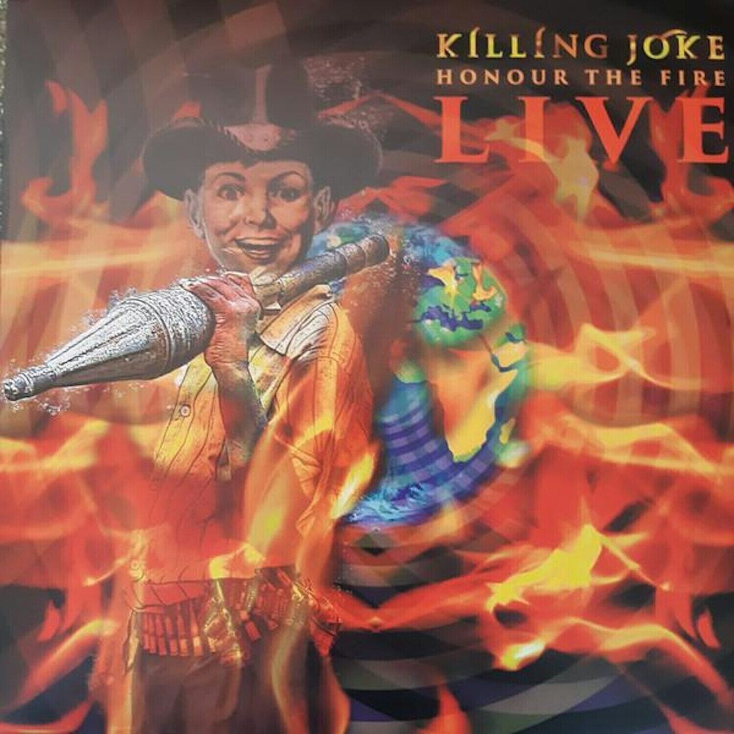 Disco de vinil Killing Joke - Honour The Fire Live (Deluxe Edition) (Flame Orange Coloured) (3 LP)