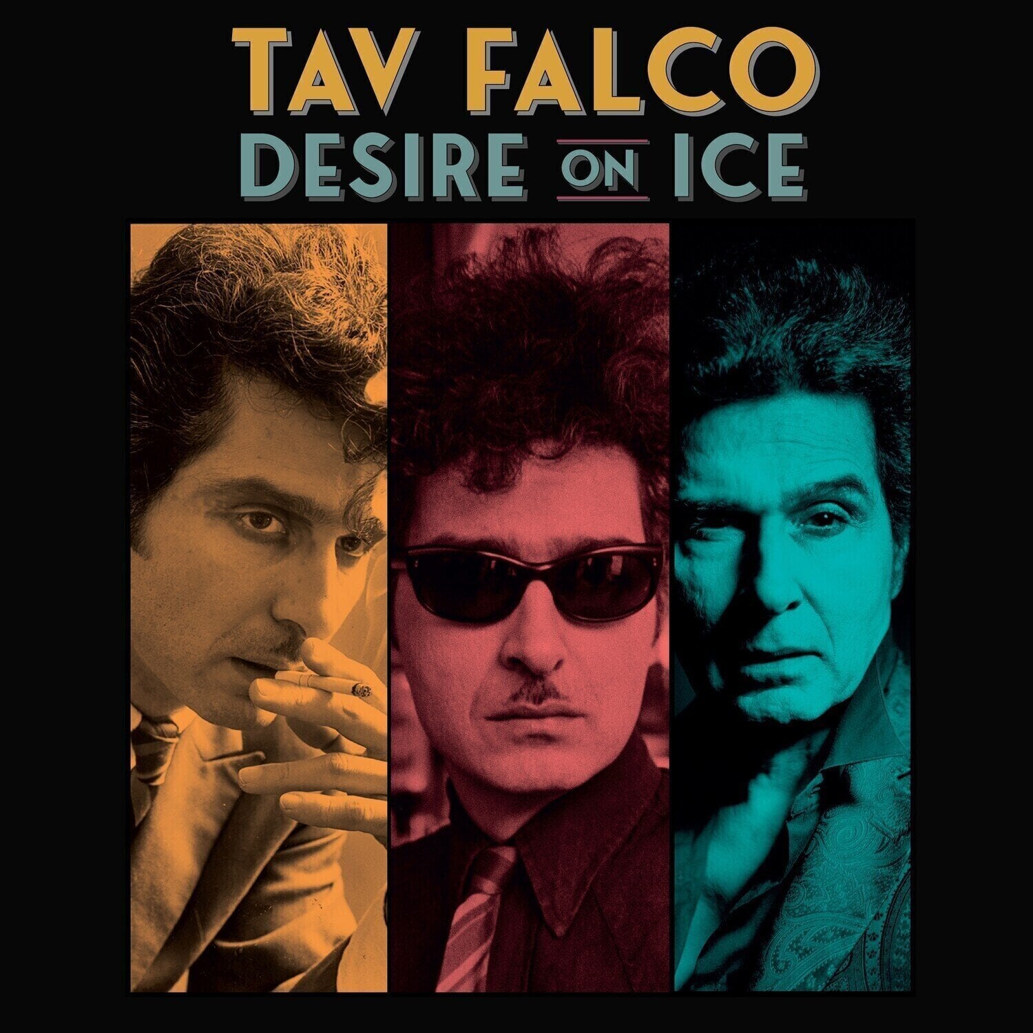 Vinyl Record Tav Falco - Desire On Ice (Black Ice Coloured) (LP)