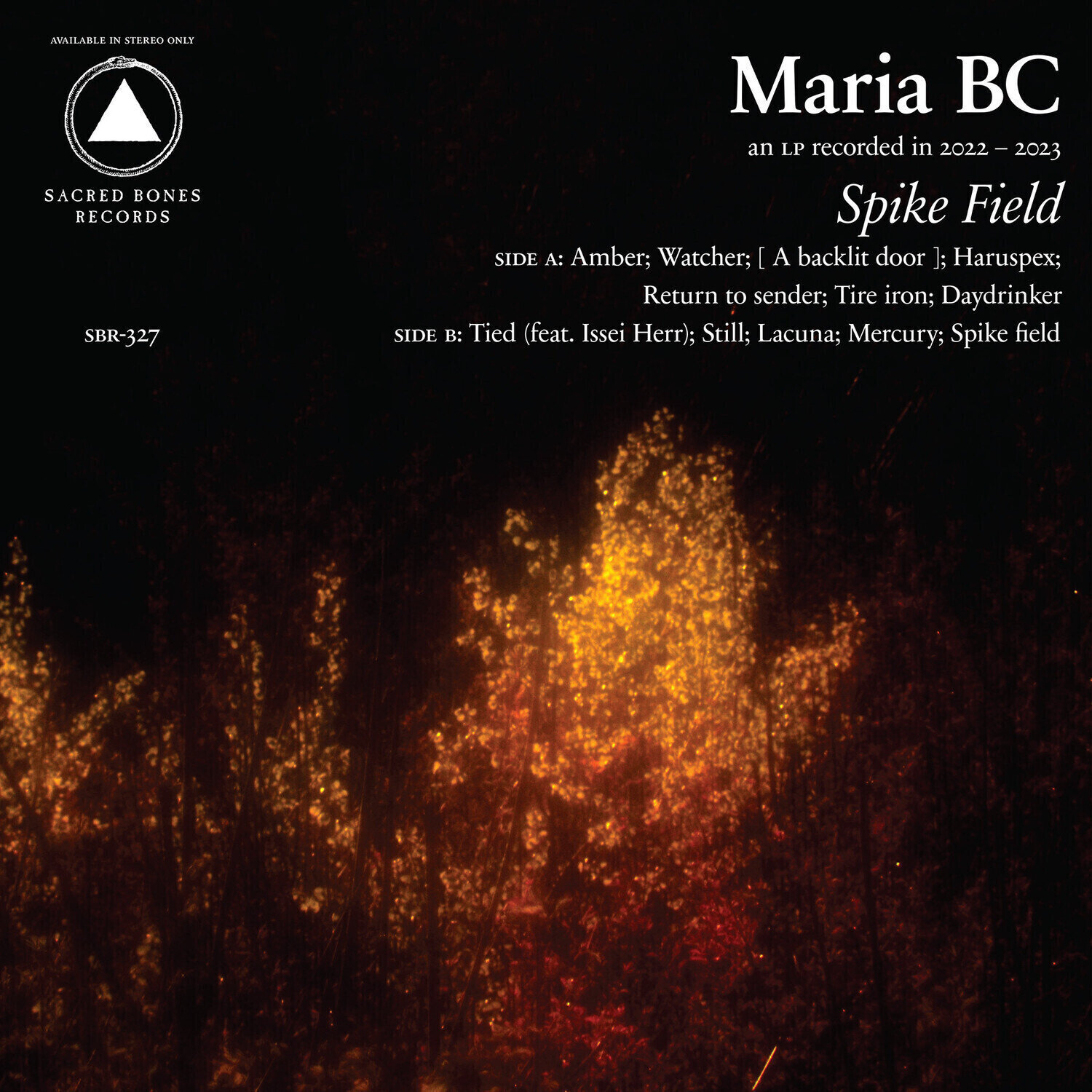 Vinilinė plokštelė Maria BC - Spike Field (Limited Edition) (Red Coloured) (LP)