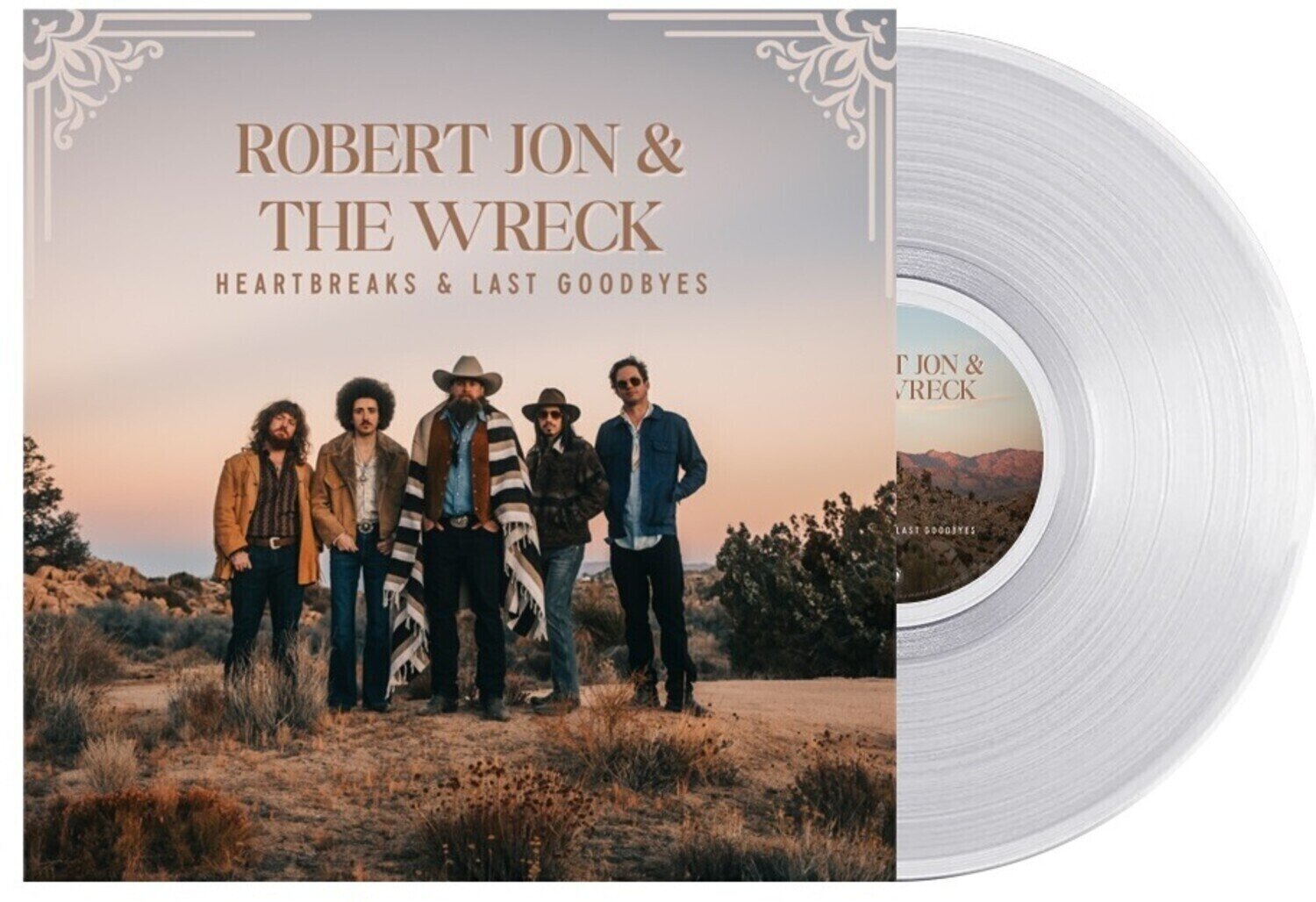 LP ploča Robert Jon & The Wreck - Heartbreaks & Last Goodbyes (Limited Edition) (Crystal Clear Coloured) (180 g) (LP)