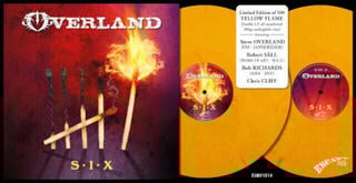 Vinylplate Steve Overland - S•I•X (Limited Edition) (Yellow Flame Coloured) (2 LP)