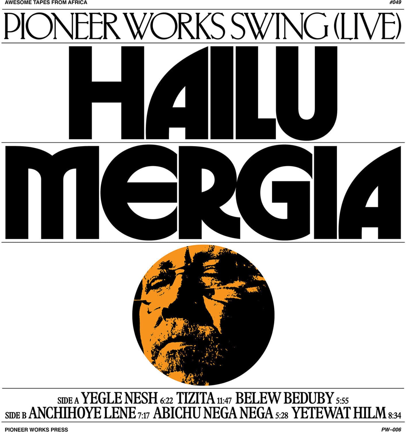 Disco in vinile Hailu Mergia - Pioneer Works Swing (LP)
