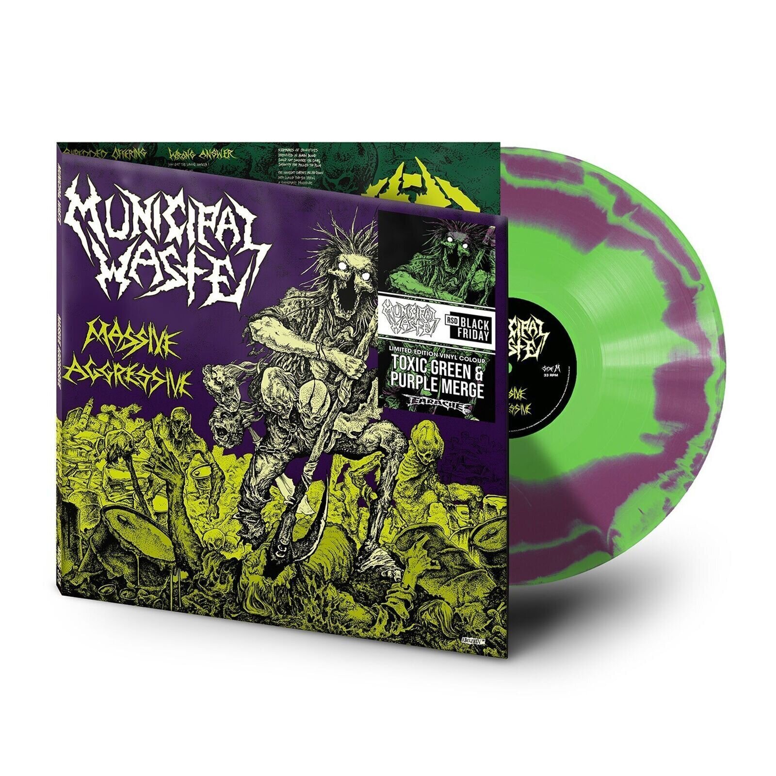 Disc de vinil Municipal Waste - Massive Aggressive (Limited Edition) (LP)