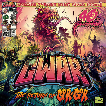 Грамофонна плоча Gwar - The Return Of Gor-Gor (Deluxe Edition) (Indie Exclusive) (Green Etched Zoetrope Coloured) (LP) - 1