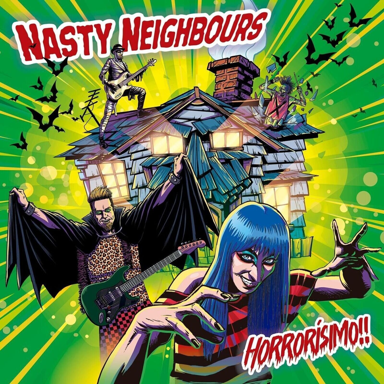LP ploča Nasty Neighbours - Horrorísimo!! (Random Coloured) (LP)
