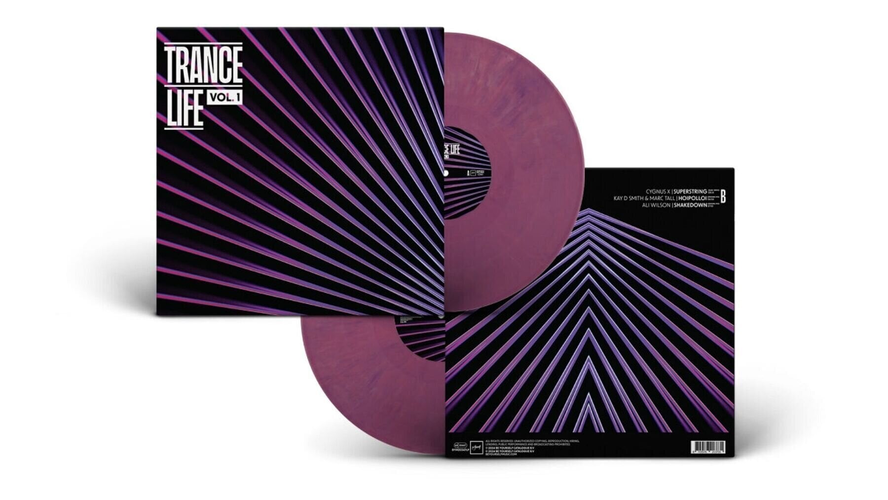 LP ploča Various Artists - Trance Life Vol. 1 (Purple Marbled Coloured) (LP)
