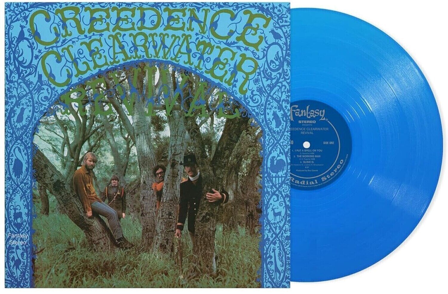 Disc de vinil Creedence Clearwater Revival - Creedence Clearwater Revival (Reissue) (Limited Edition) (Sky Blue Coloured) (180 g) (LP)