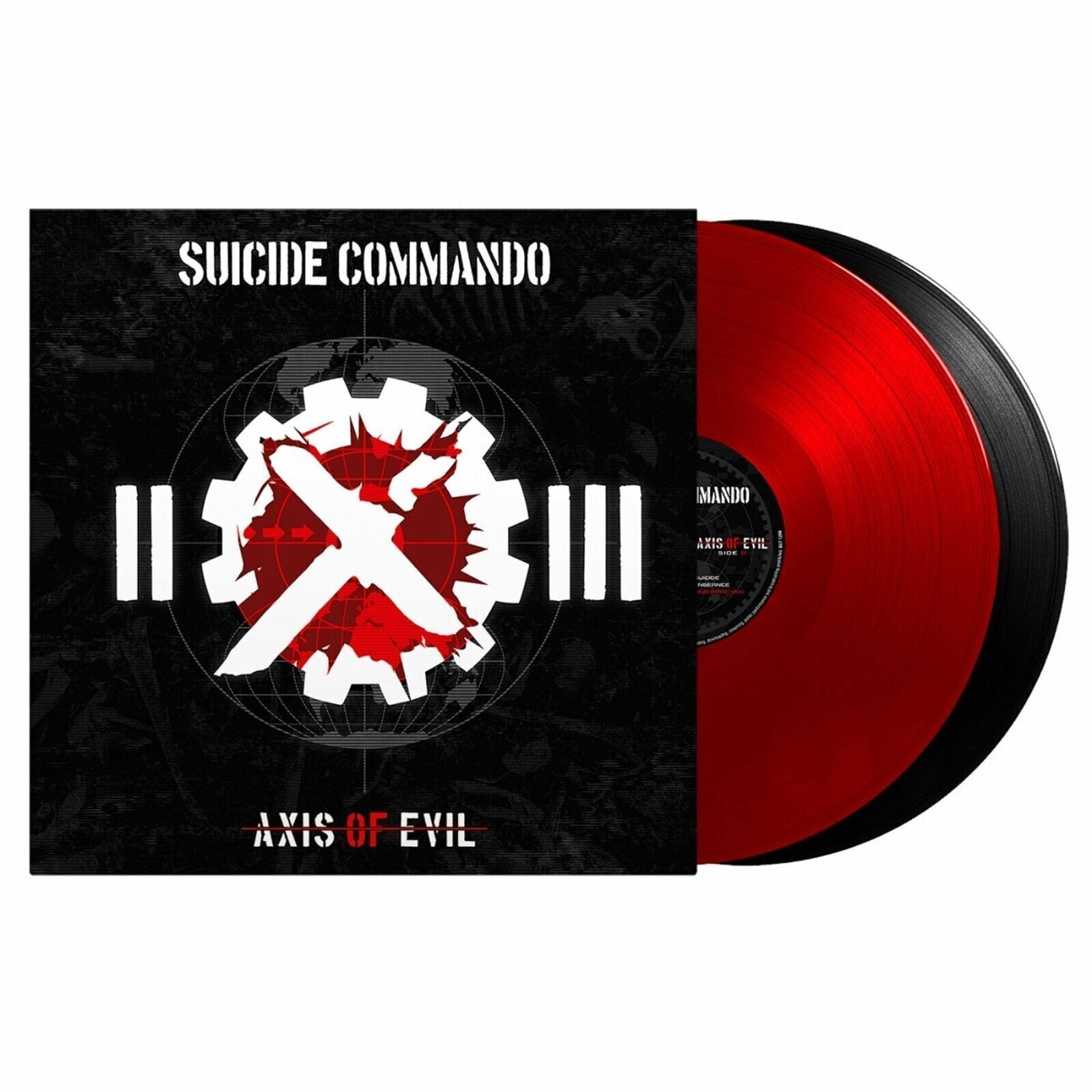 Disc de vinil Suicide Commando - Axis Of Evil (20th Anniversary Edition) (Red Coloured) (2 LP)