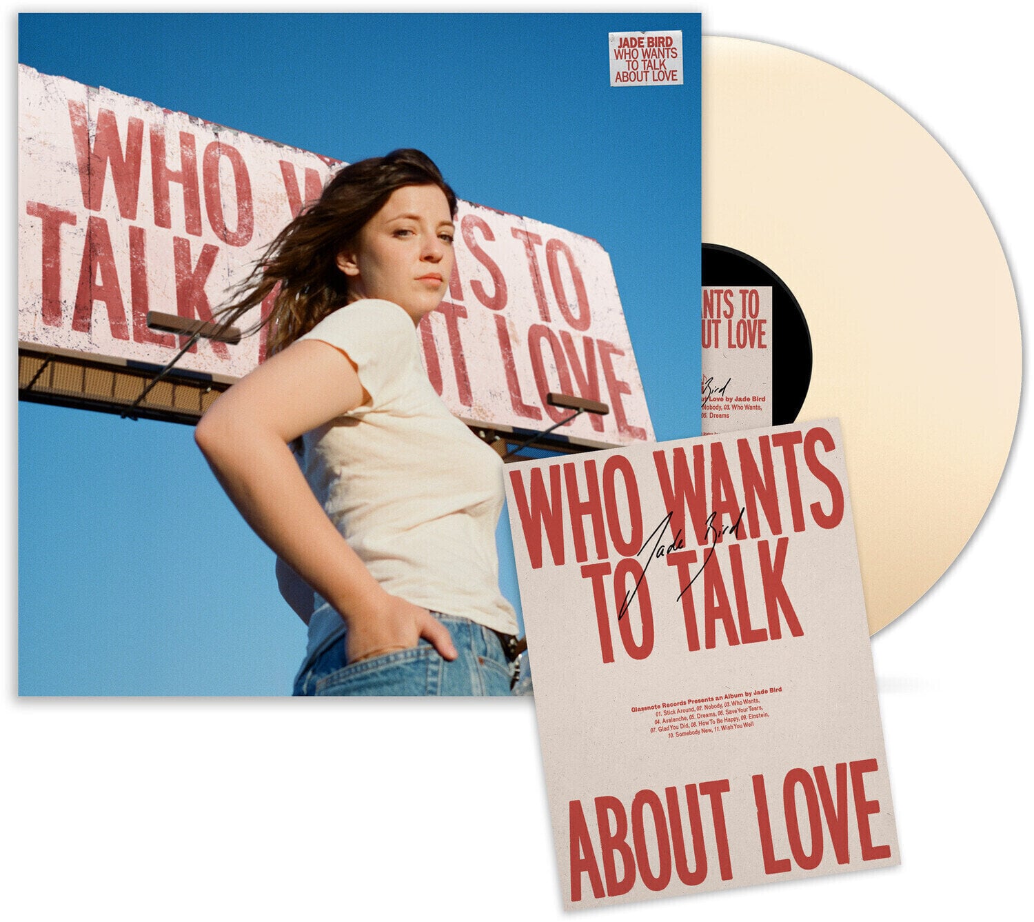 Disco de vinil Jade Bird - Who Wants To Talk About Love (Limited Edition) (Creamy Coloured) (LP)