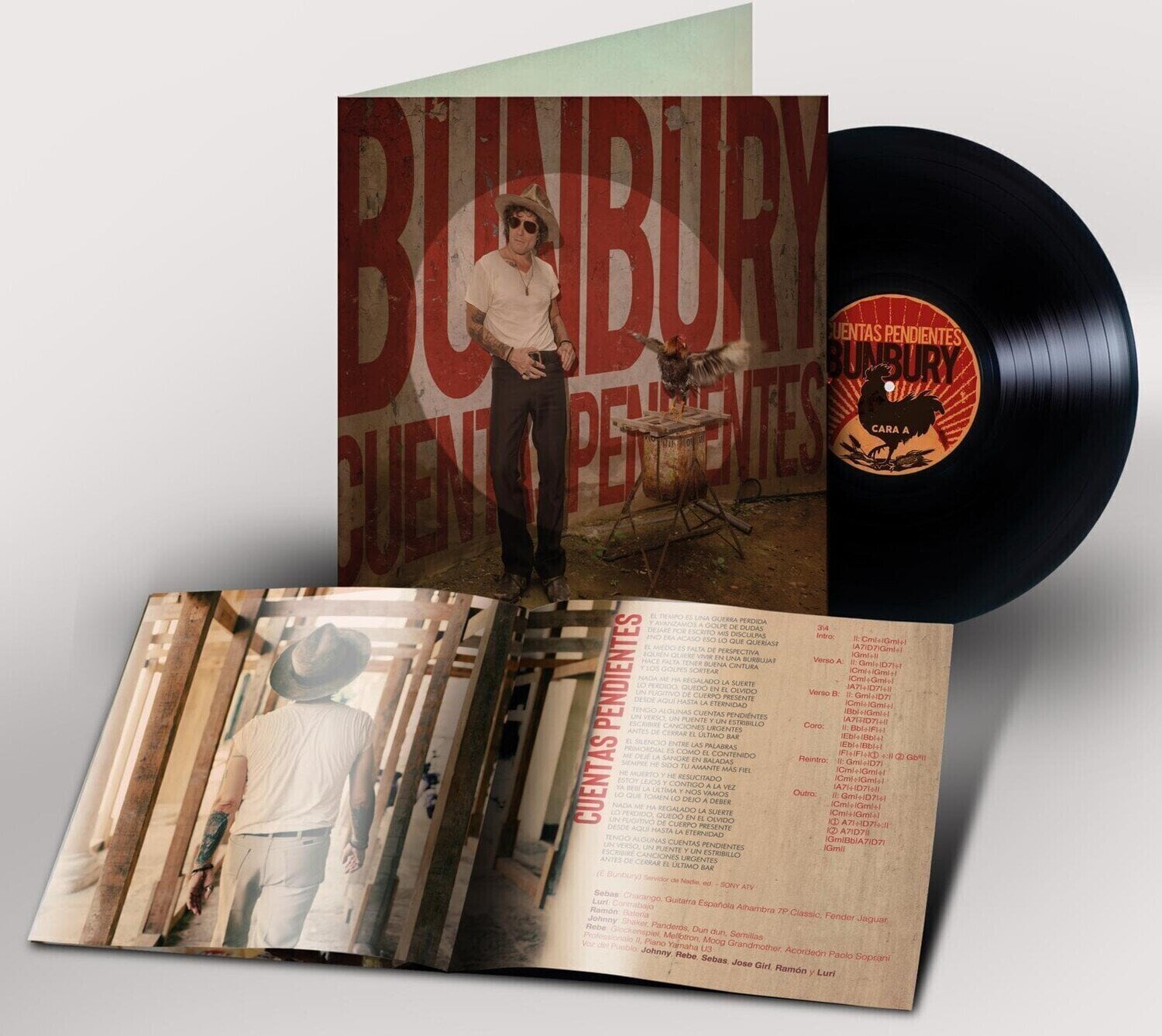 Disque vinyle Enrique Bunbury - Cuentas Pendientes (LP)