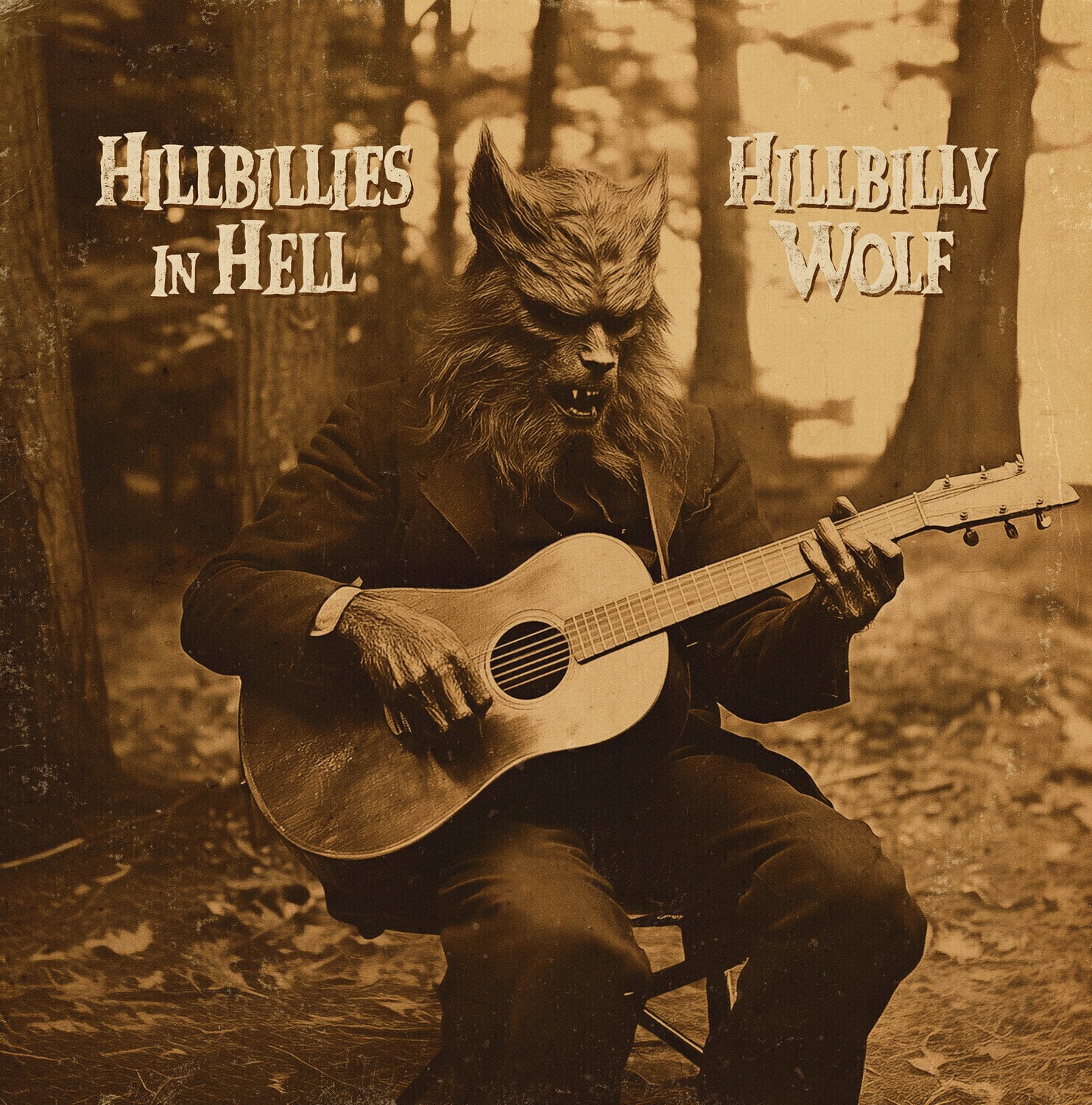 LP Various Artists - Hillbillies In Hell: Hillbilly Wolf (Remastered) (Limited Edition) (LP)