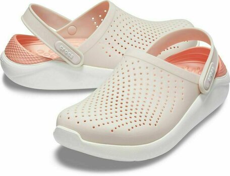 Chaussures de navigation Crocs LiteRide Clog Barely Pink/White 39-40 - 1