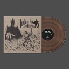 LP plošča Ladon Heads - Steel for Fire (Limited Edition) (Transparent Red Coloured) (LP)
