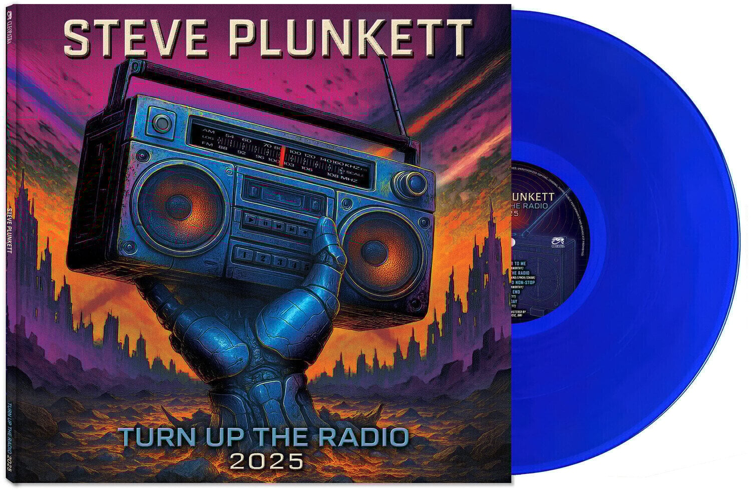 Disco de vinil Steve Plunkett - Turn Up The Radio 2025 (LP)