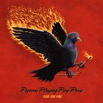 Disco de vinil Pigeons Playing Ping Pong - Feed The Fire (Limited Edition) ("fire" Galaxy Coloured) (2 LP) - 1