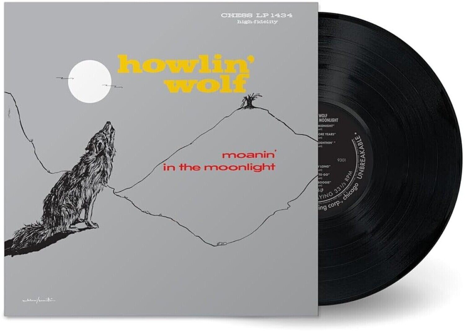 LP plošča Howlin' Wolf - Moanin' In The Moonlight (Reissue) (180 g) (LP)