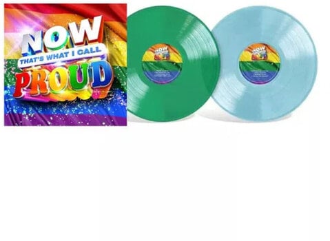 Disco in vinile Various Artists - Now That's What I Call Music! Proud (Limited Edition) (Emerald /Light Blue Coloured) (2 LP) - 1
