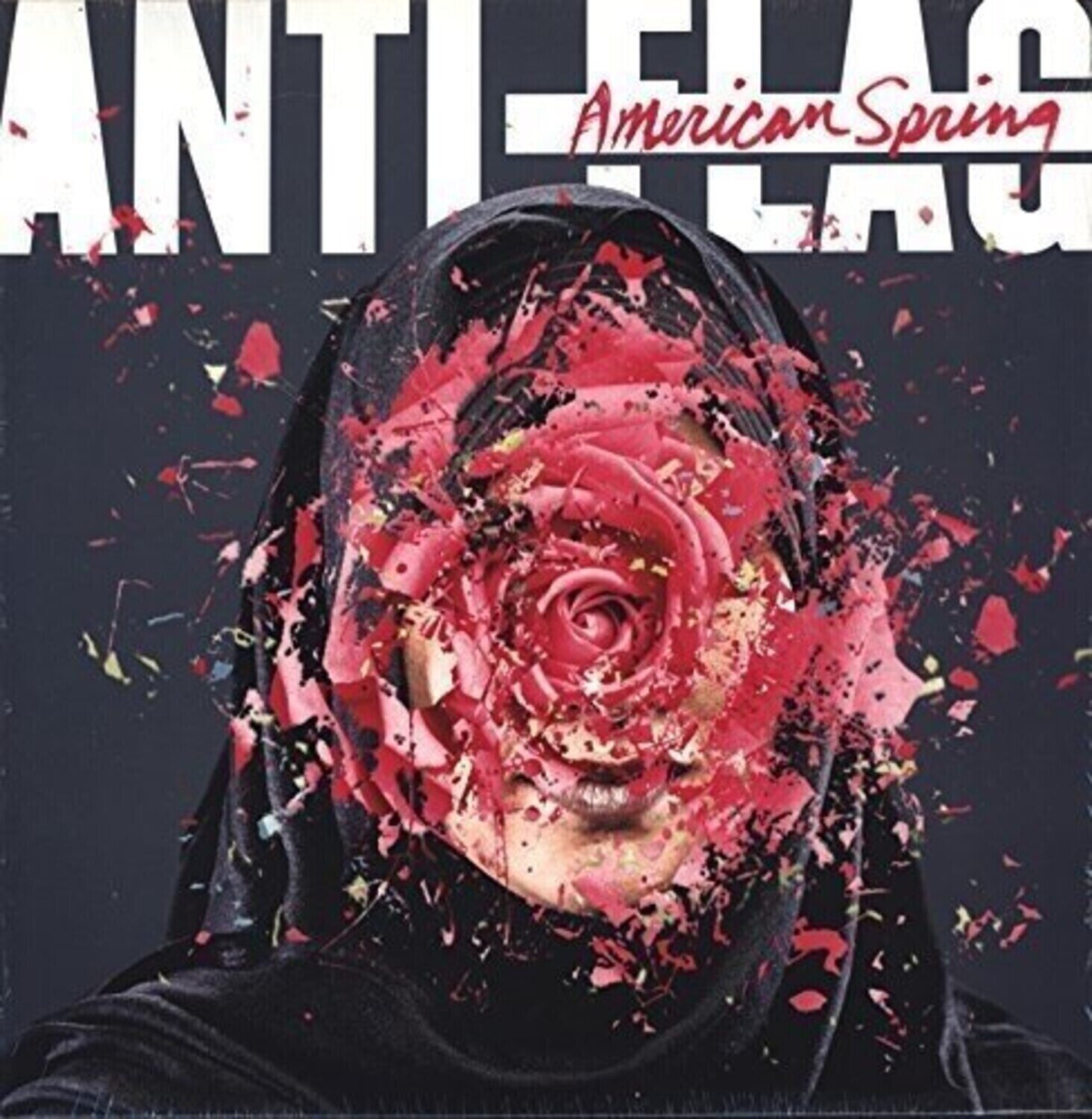 Schallplatte Anti-Flag - American Spring (Limited Edition) (Pink Opaque Coloured) (LP)