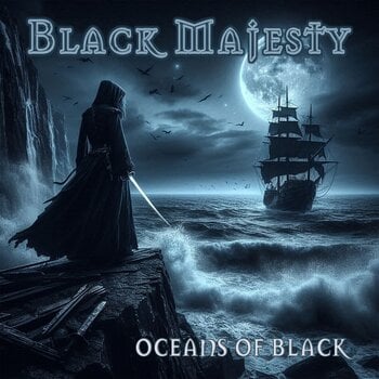 Грамофонна плоча Black Majesty - Oceans Of Black (Limited Edition) (Marbled Blue Coloured) (LP) - 1