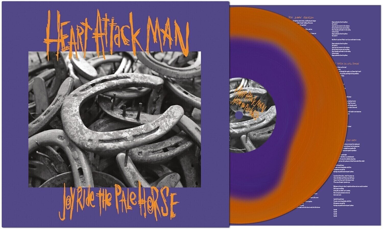 Vinylplate Heart Attack Man - Joyride The Pale Horse (Limited Edition) (LP)