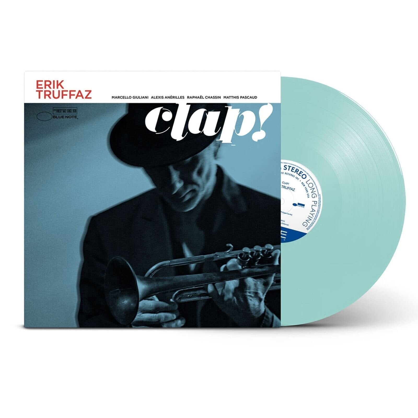 Vinylskiva Erik Truffaz - Clap! (Translucent Blue Coloured) (LP)