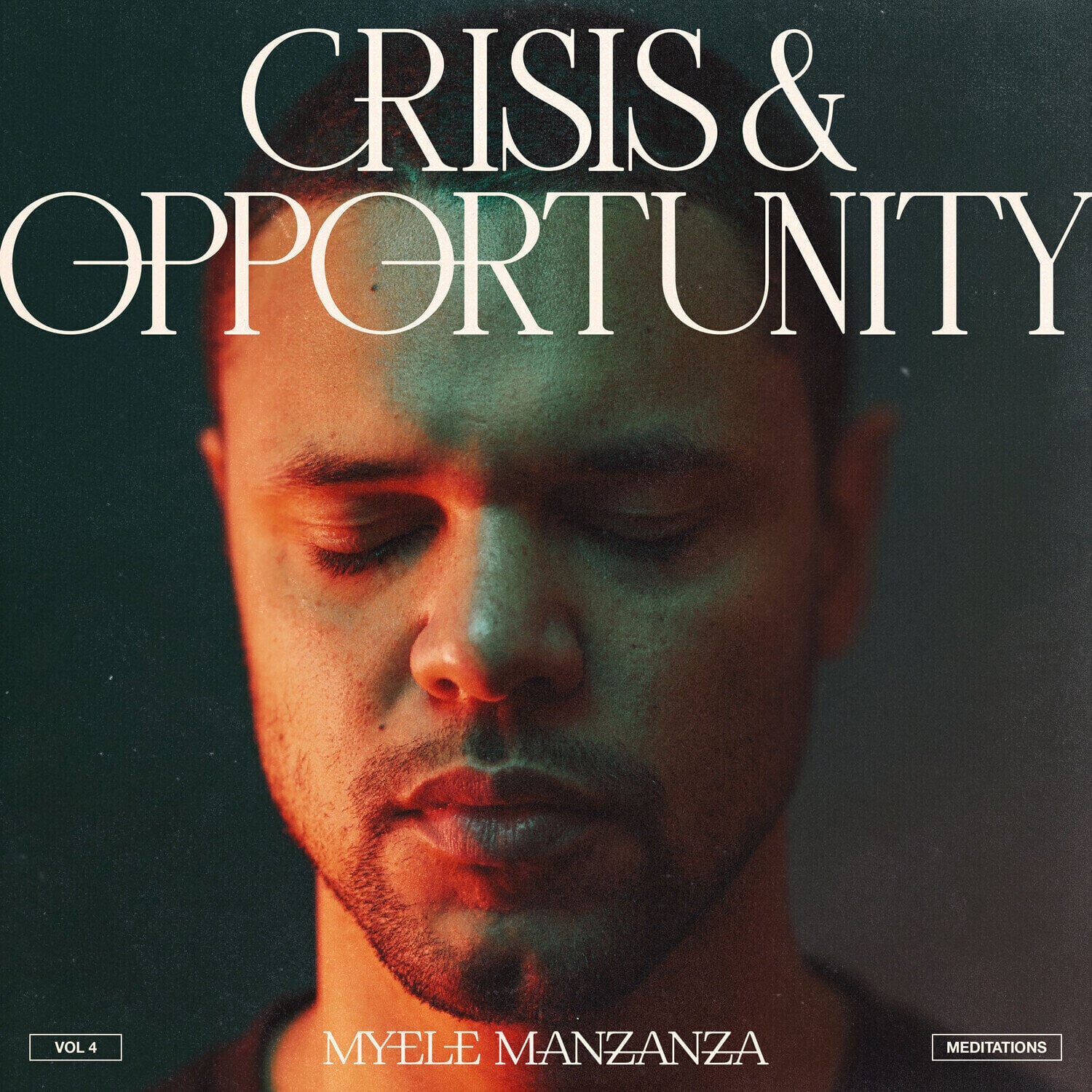 LP ploča Myele Manzanza - Crisis & Opportunity (Limited Edition) (Red Marbled Coloured) (LP)