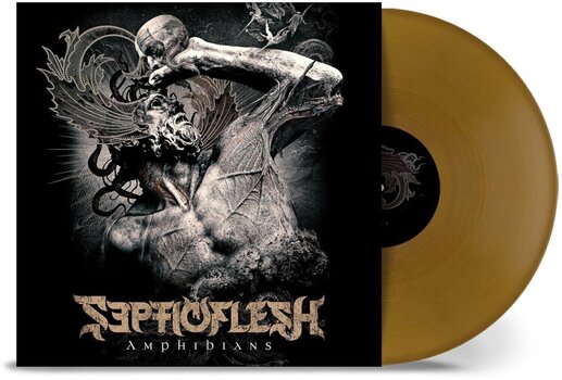 Грамофонна плоча Septic Flesh - Amphibians (Gold Coloured) (2 EP) - 1