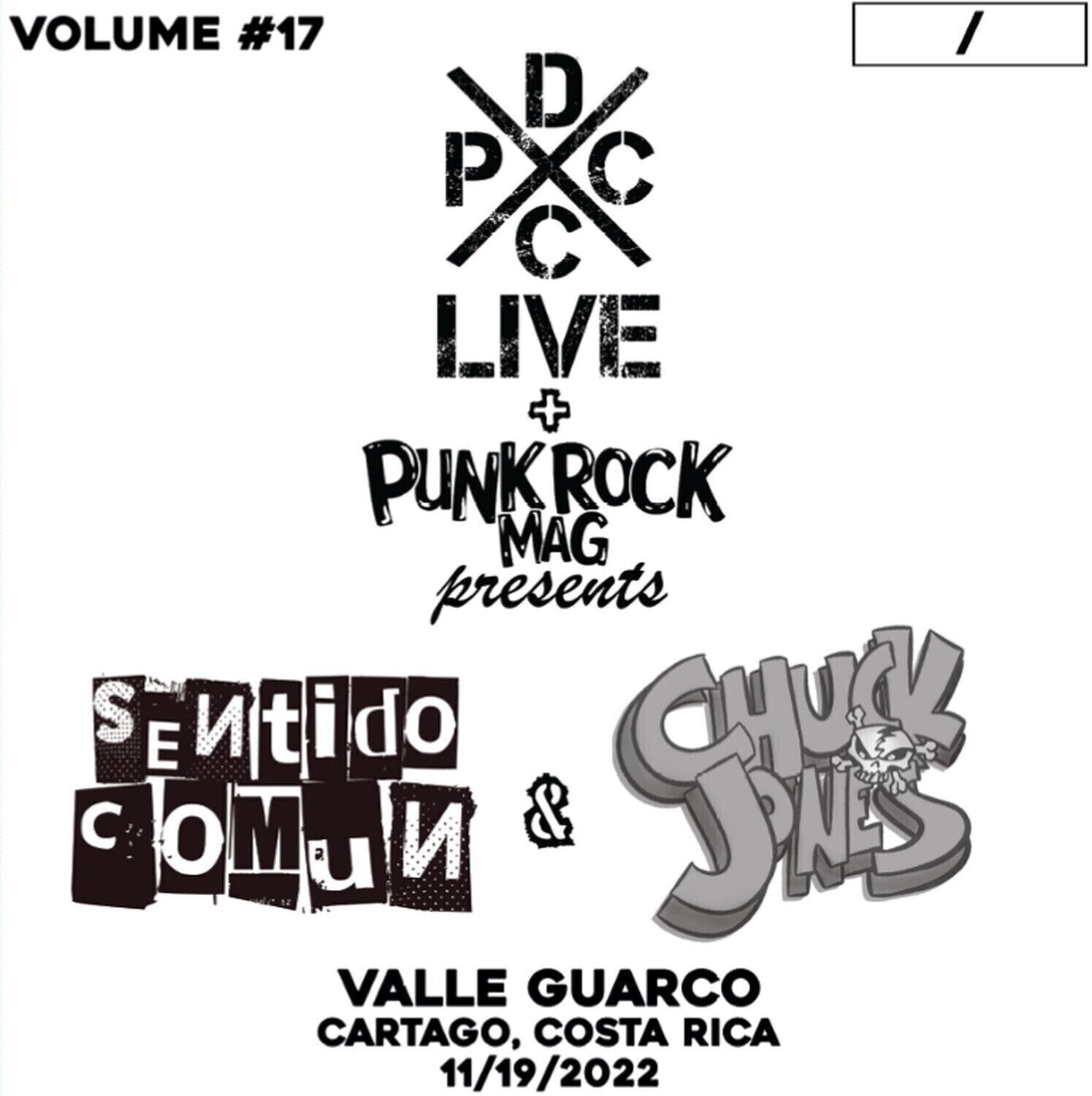 LP ploča Sentido Comun & Chuck Jones - Dcxpc Live Vol. 17 (LP)