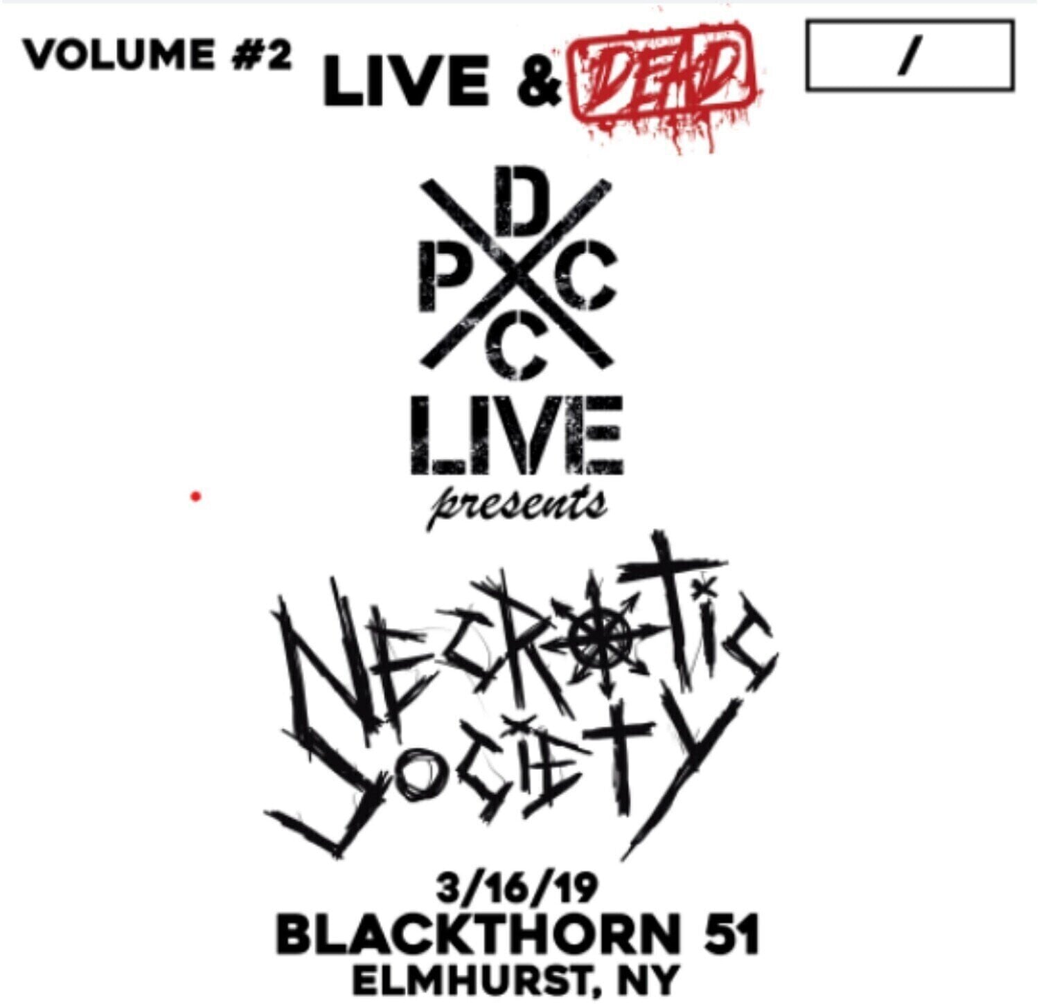 Schallplatte Necrotic Society - Dcxpc Live & Dead Vol. 2 (LP)